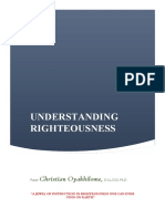 Understanding Righteousness by Pastor Chris Oyakhilome