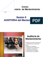 Auditoría de Mantenimiento