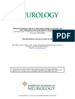 Akinesia in Parkinsons Disease 1 Shortening of Simple Reaction Time W Focal Single Pulse TMS