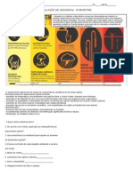 Avaliação de Geografia 8 Ano