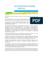 Resumen Pediatria Primer Parcial