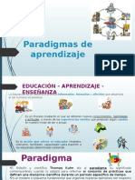 Paradigmas de Aprendizaje