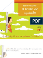 PP O Texto de Opinião