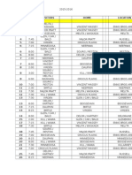 WHSHL Schedule 2015-2016