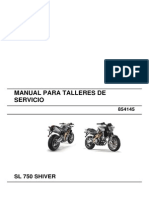 Manual de Servicio Completo Aprilia Shiver 750