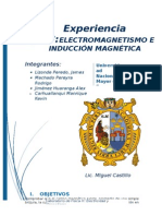 Informe 8 ELECTROMAGNETISMO