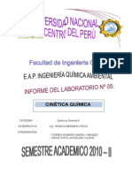 Informe (Cinetica Quimica)