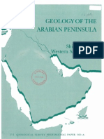 Geology of The Shield of The Arabian Peninsula and Maps 560-A