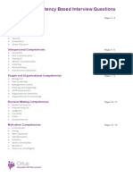 Standard Competency Based Interview Questions Ortus