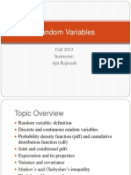 Random Variables PDF