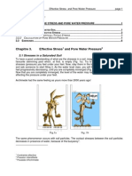 SoilMech Ch3 EffStress and Pore Water Pressure