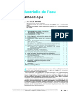 Pollution Industrielle de L'eau Stratégie Et Méthodologie