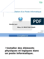 Installation D'un Poste Informatique