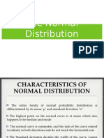 Normal Probability Distribution