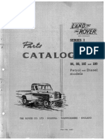 Land Rover Series I 1954-1958 Parts Catalogue COMPLETE