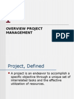 Ind - Overview Project Management