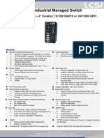 Switch LCSI Modelo: IES-m082c