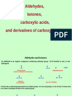 Aldehydes, Ketones, Carboxylic Acids, and Derivatives of Carboxylic Acids