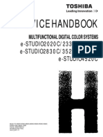 Toshiba Es4520c Service Hand Book