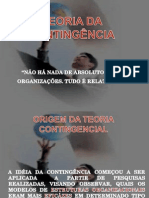 SLIDE Teoria Da Contingência