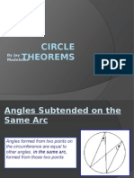 Circle Theorems: by Jay Madelaine