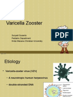 Varicella Zooster: Suryadi Susanto Pediatric Department Krida Wacana Christian University