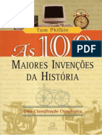 Livro As 100 Maiores Invencoes Historia