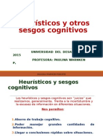 Heurísticos y Otros Sesgos Cognitivos. WEB