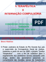 Apresentação Congresso Regional Amor Exigente Gravatai