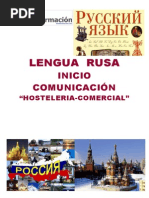 Curso de Ruso Hosteleria - Comercial