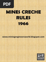 Mines Creche Rules 1966 - MEW