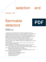 Gas Detector Guidelines