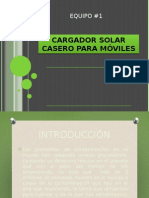 Cargador Solar Casero para Móviles