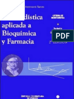 Bioestadística Aplicada A Bioquímica y Farmacia