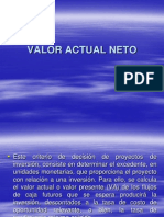 Valor Actual Neto PDF