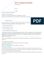 1.3 La Importancia de Los Objetivos de La Organización (BUSSINES AND MANGEMENT) PAUL HOANG