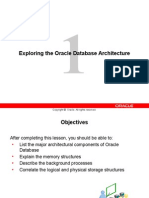 Exploring The Oracle Database Architecture