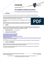 Refund and Excess Payments (Credit Balances) Policy and Procedure PDF