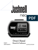 Bushnell Neo Owner Manual