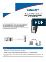 Prosoft - Modbus PLX31-MBTCP-MBS