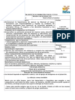 Narrativa y Analisis 1 Formación Cívica y Ética 3 Grado