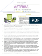 101 Usages Pour Le DoTERRA Kit DIntroduction