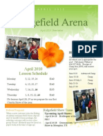 Ridgefield Arena: April 2010 Lesson Schedule