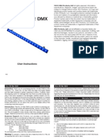 Eco Uv Bar DMX: User Instructions