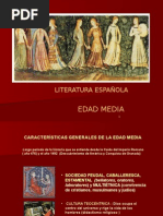 Literatura. Edad Media