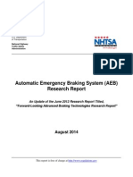 Nhtsa Aeb Report