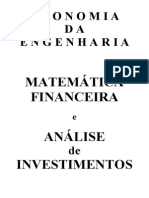 Matemática Financeira & Análise de Investimentos