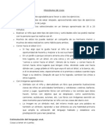 Actividades para El Área de Comunicación y Lenguaje