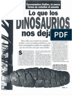 Lo Que Los Dinosaurios Nos Dejaron PDF