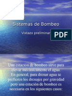 Sistemas de Bombeo para Drenaje